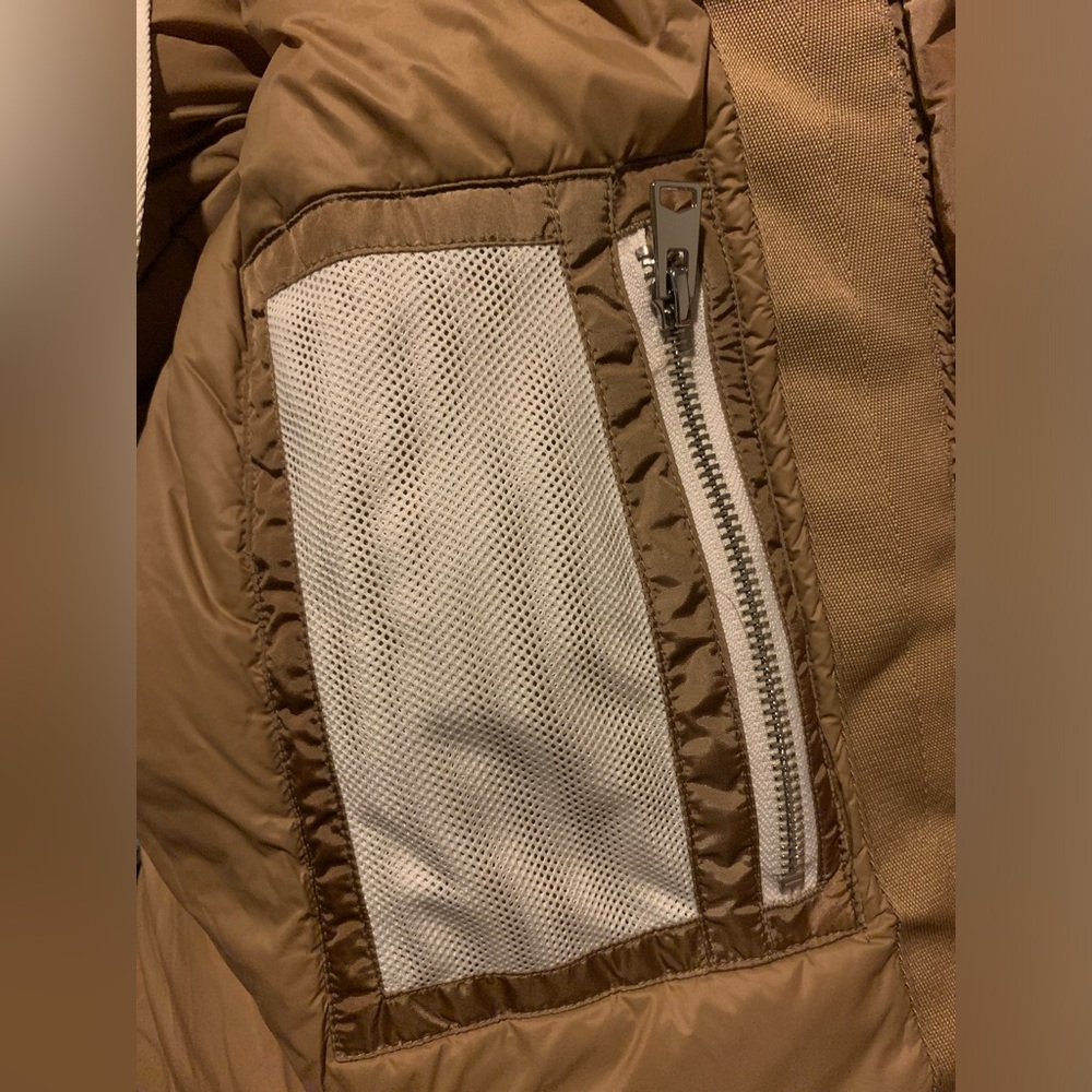 Shoreditch Ski Club Laurel Quilted Puffer Jacket Caramel/Brown Size Small NWT - Picture 9 of 14